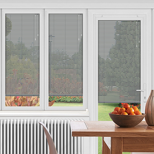 EasyFIT Metallic Silver Lifestyle Conservatory Blinds