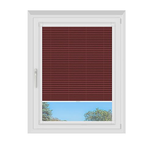 Hudson Burgundy Cellular Dimout Lifestyle Conservatory Blinds