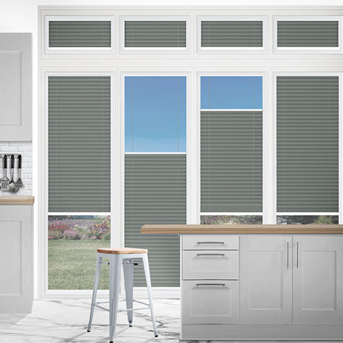 Hudson Slate Cellular Dimout Lifestyle Conservatory Blinds