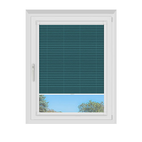 Hudson Teal Cellular Dimout Lifestyle Conservatory Blinds