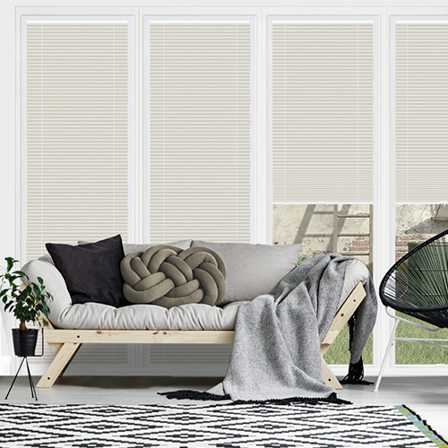 Blenheim White Mist Blockout PerfectFit Lifestyle Conservatory Blinds