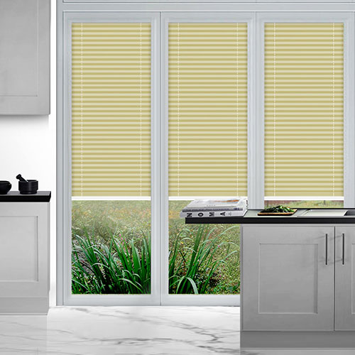 Duopleat Cream PerfectFit Lifestyle Conservatory Blinds