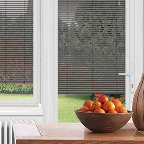 25mm PerfectFit Brushed Nickel Lifestyle Conservatory Blinds