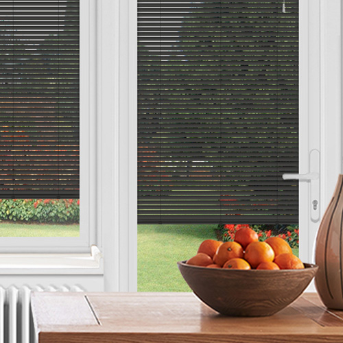 25mm PerfectFit Charcoal Grey Lifestyle Conservatory Blinds