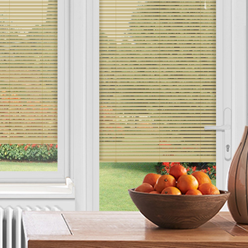 25mm PerfectFit Creamy Apricot Lifestyle Conservatory Blinds