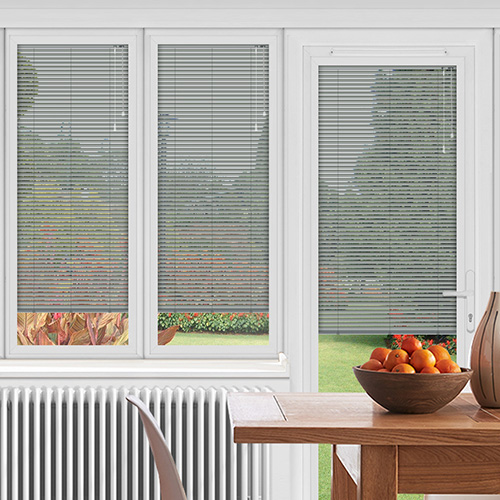 25mm PerfectFit Dusty Grey Lifestyle Conservatory Blinds
