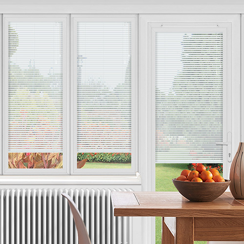 25mm PerfectFit Gloss White Lifestyle Conservatory Blinds