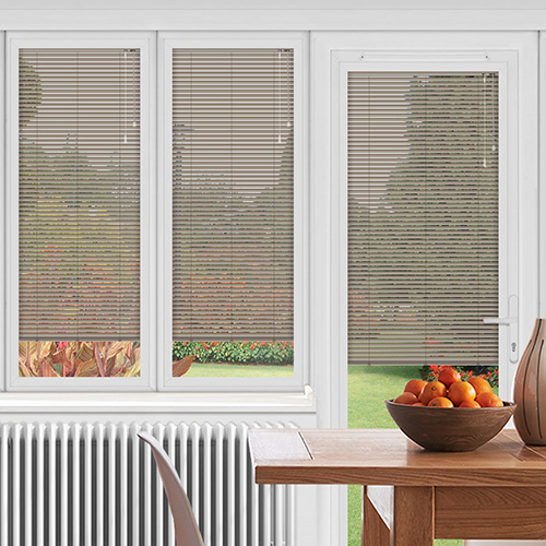 25mm PerfectFit Latte Lifestyle Conservatory Blinds