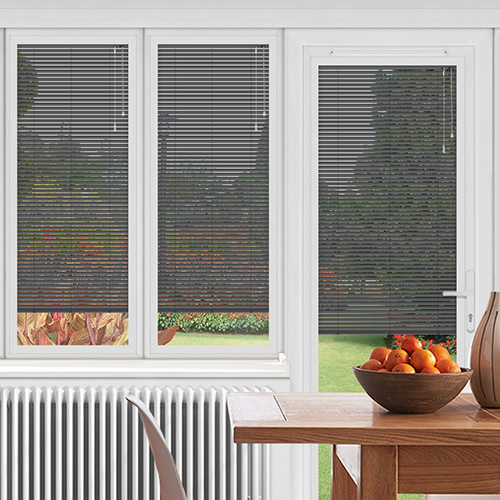 25mm PerfectFit Mid Grey Lifestyle Conservatory Blinds