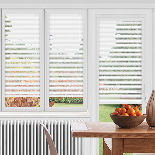 25mm PerfectFit Oyster White Lifestyle Conservatory Blinds