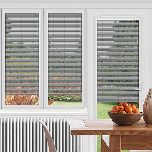 25mm PerfectFit Silver Lifestyle Conservatory Blinds