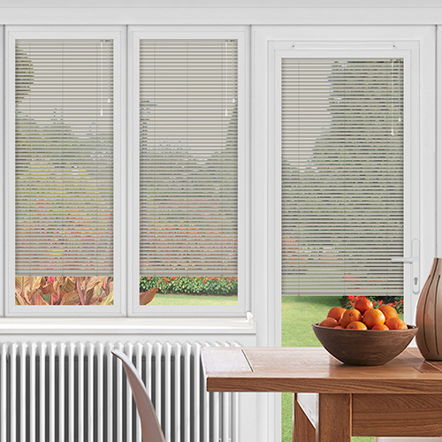 25mm PerfectFit Silver Pitch Lifestyle Conservatory Blinds