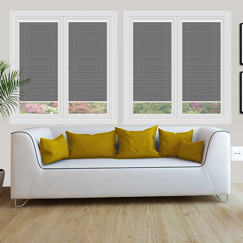 Bowery Pewter Dimout PerfectFit Lifestyle Conservatory Blinds