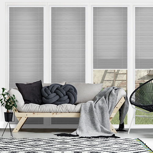 Kana Obsidian Black Dimout PerfectFit Lifestyle Conservatory Blinds
