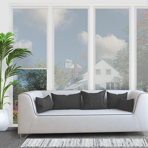 Sheer Cadence Grey Roller Shade Lifestyle Conservatory Blinds