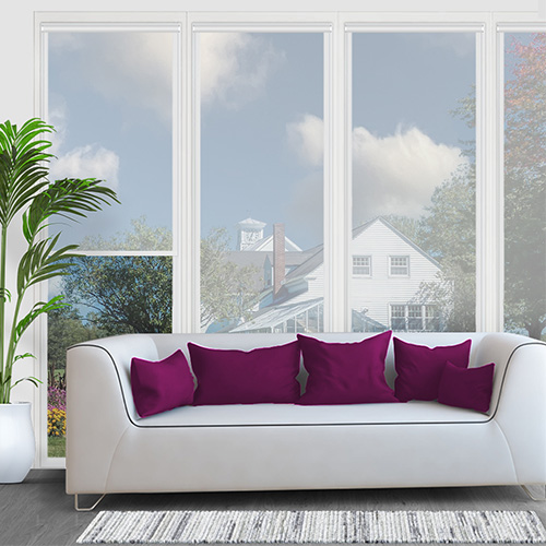Sheer Orsen White Roller Shade Lifestyle Conservatory Blinds