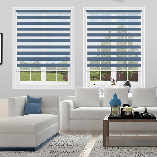 Beam Navy Dual Shade Lifestyle Day & Night Blinds