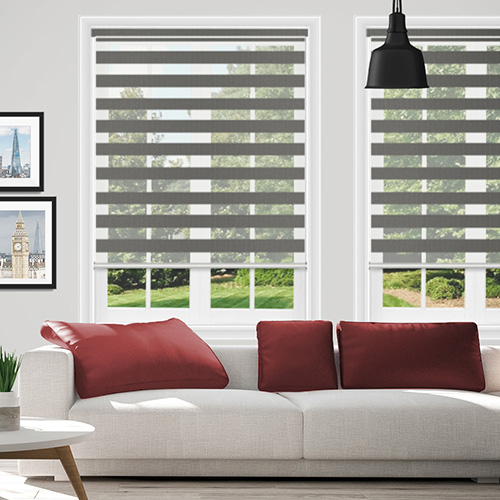Lustre Zinc Dual Shade Lifestyle Day & Night Blinds