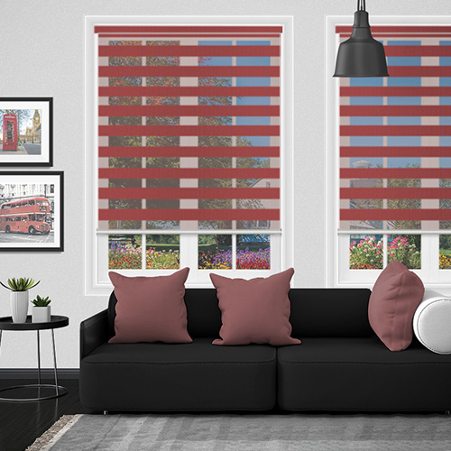 Shades Berry Dual Shade Lifestyle Day & Night Blinds