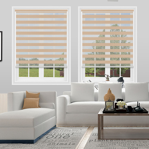 Shades Wicker Dual Shade Lifestyle Day & Night Blinds