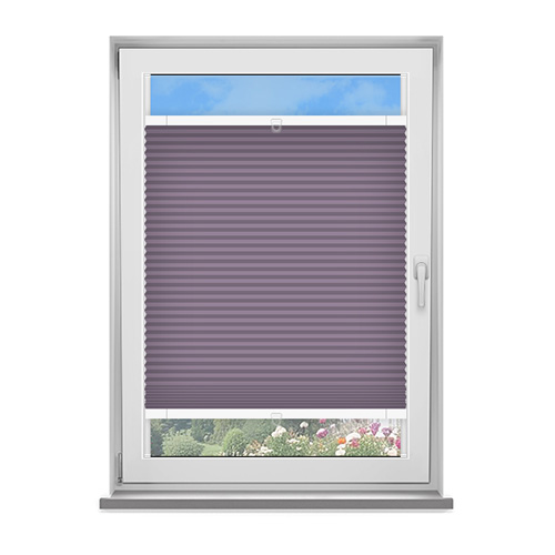 Kana Amethyst Dimout Pleated Lifestyle Fit to Frame Blinds