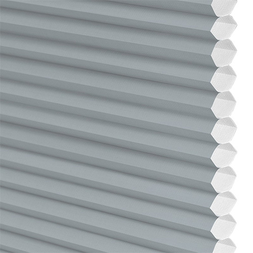 Micro Hive Grey Honeycomb INTU Pleated Blinds