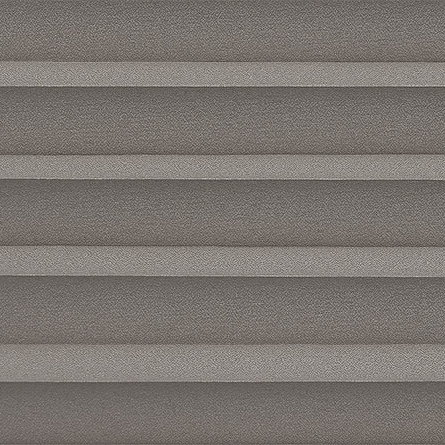 Clic No Drill Leto Dark Grey INTU Pleated Blinds