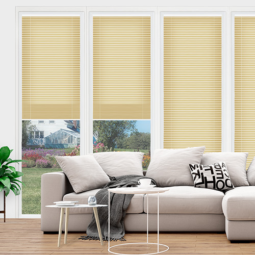 Clic No Drill Leto Nude Lifestyle INTU Pleated Blinds