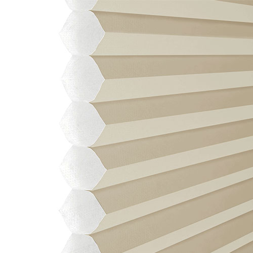 Clic No Drill Apollo Camel Lifestyle INTU Pleated Blinds