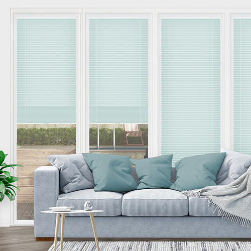 Clic No Drill Apollo Cloud Lifestyle INTU Pleated Blinds