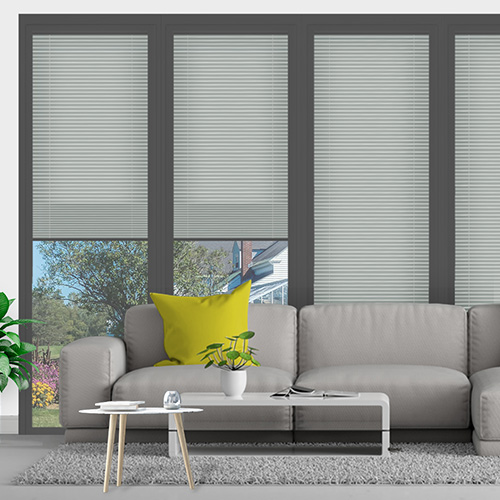 Clic No Drill Apollo Mouse Lifestyle INTU Pleated Blinds