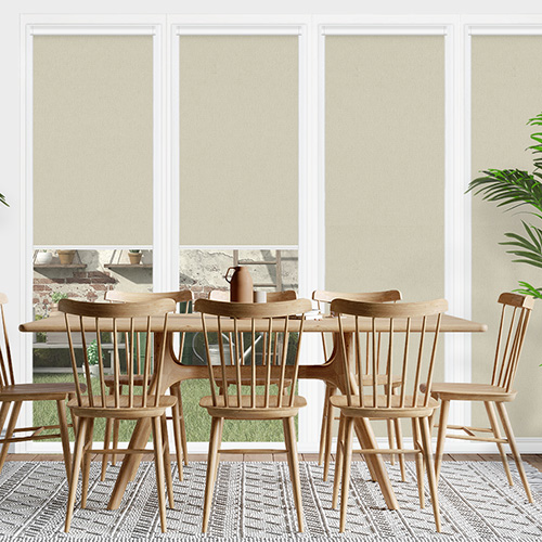 Iona Blockout Hessian Lifestyle INTU Roller Blinds