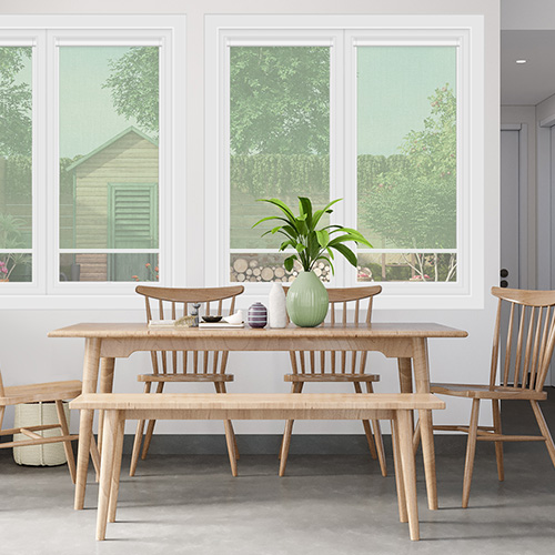 Voile Sage Lifestyle INTU Roller Blinds