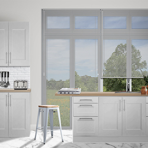 Brushed 25mm Aluminium Lifestyle New Blinds