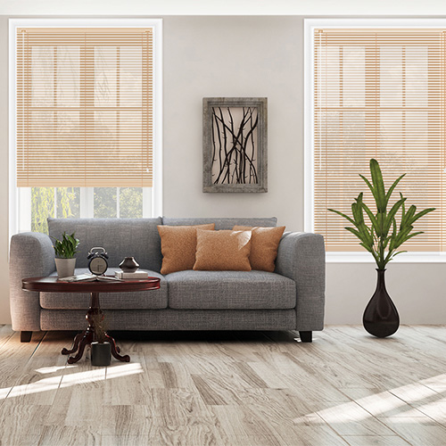 Brushed Sand 25mm Aluminium Lifestyle New Blinds