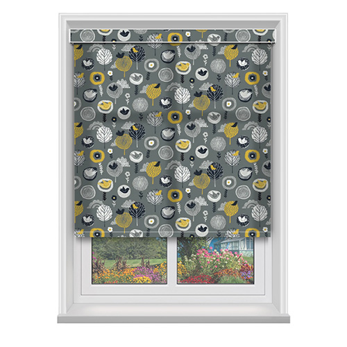Birdsong Midnight with Cassette Lifestyle New Blinds