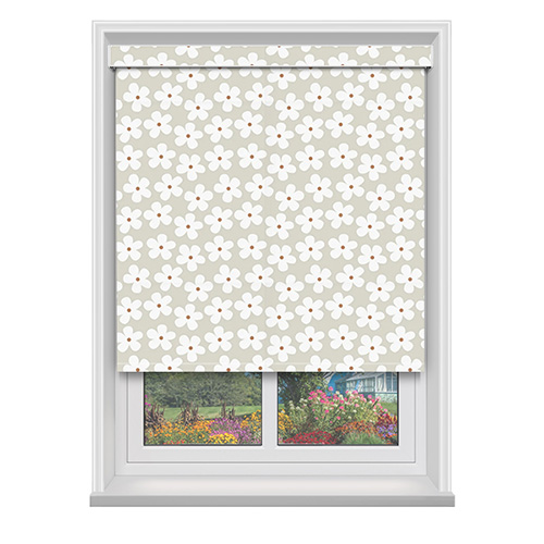 Daisy Linen with Cassette Lifestyle New Blinds