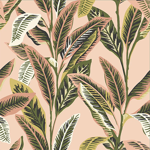 Tropical Palm Fiesta with Cassette New Blinds