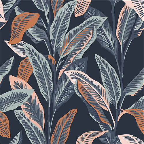 Tropical Palm Lagoon with Cassette New Blinds