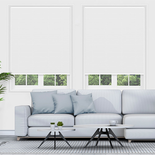 Elan Alabaster Blackout Duette Lifestyle New Blinds