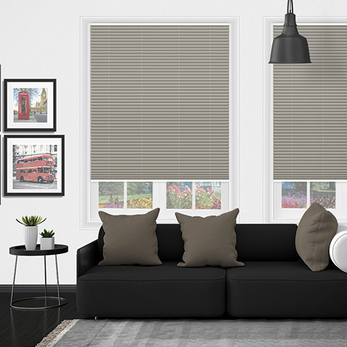 Elan Stone Ochre Blackout Duette Lifestyle New Blinds