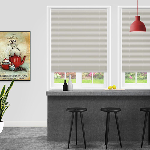 Hopsack Stone Ochre Blackout Duette Lifestyle New Blinds