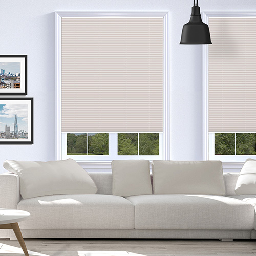 Linum Blush Blackout Duette Lifestyle New Blinds
