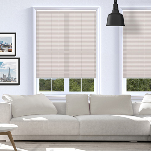 Linum Blush Dim Out Duette Lifestyle New Blinds