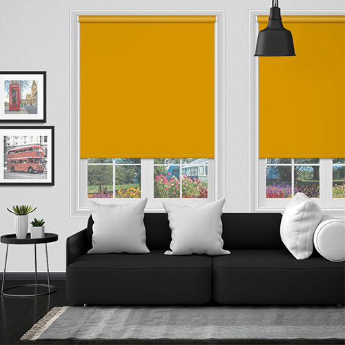 Electric Polaris Honey Blockout Lifestyle New Blinds