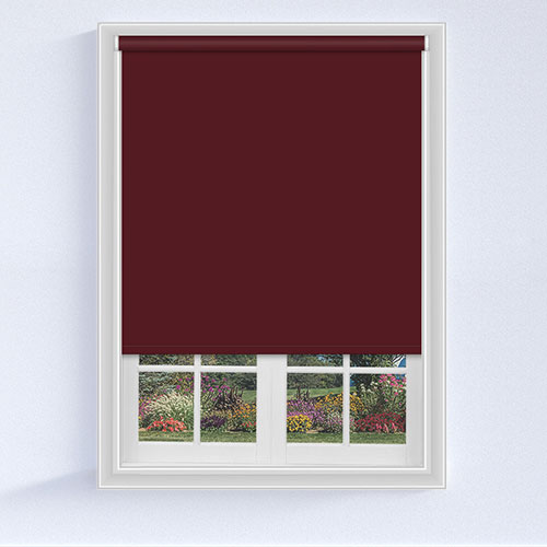 Electric Polaris Wine Blockout Lifestyle New Blinds