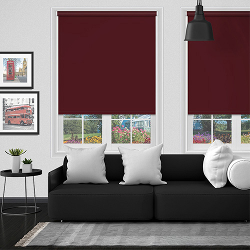 Electric Polaris Wine Blockout Lifestyle New Blinds