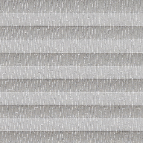 Pleated Metro Silver New Blinds