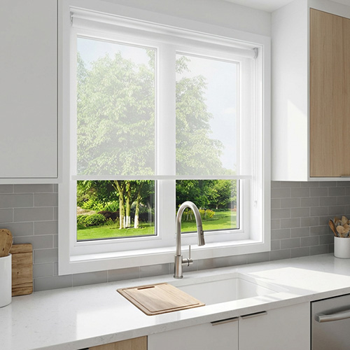 Voile White Lifestyle New Blinds