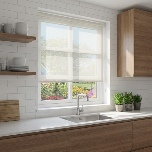 Wisper Screen White Linen Lifestyle New Blinds